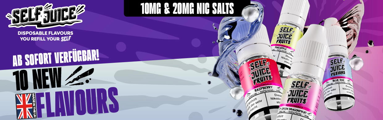 Erfrischender Genuss: SELF Juice NicSalt Liquid für ein unvergleichliches Dampferlebnis