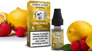 Jokers Cloud Intense Lemonade Liquid mit zitronig-fruchtigem Limonadengeschmack