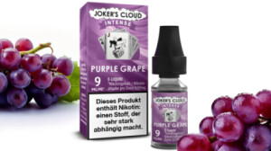 Jokers Cloud Intense Purple Grape Liquid mit Weintraubengeschmack