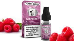 Jokers Cloud Intense Raspberry Liquid mit Himbeergeschmack