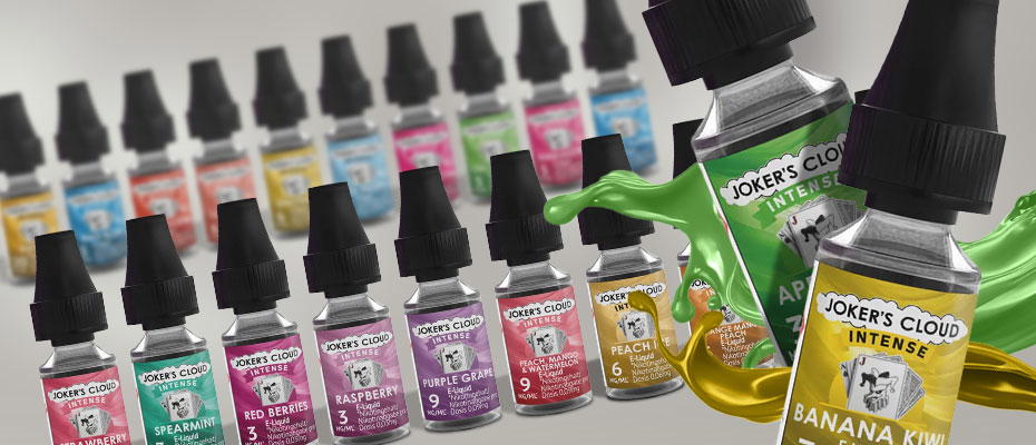 Jokers Cloud Intense Liquids sind besonders intensiv schmeckende E-Liquids. Jetzt probieren!